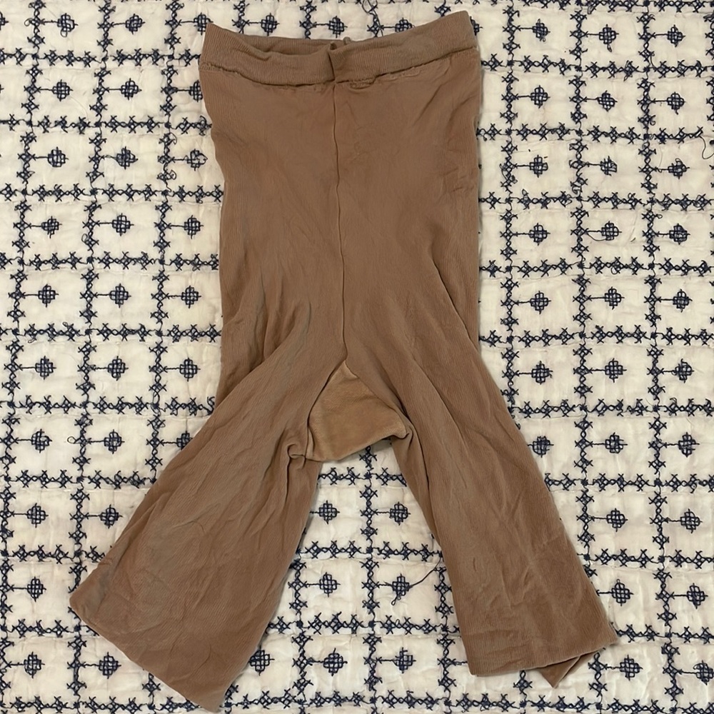 Gently used, high waisted nude Spanx Power Panties - Size B